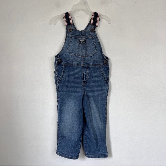 OshKosh B'gosh Other - Oshkosh B'gosh Vestbak Overalls Size 3T Denim Jean